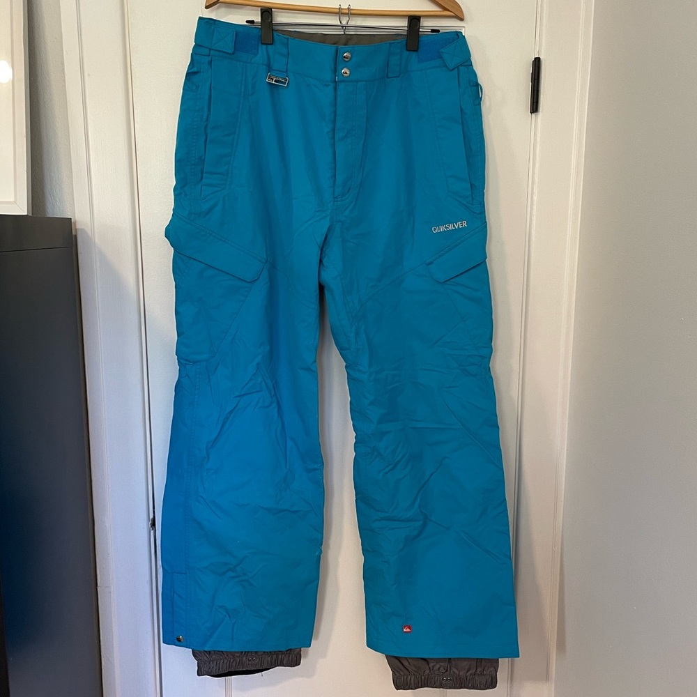 Quicksilver 10000 Loosefit Ski Snowboard Pants Like New Condition Plus Size